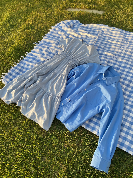 Summer Blue Look Set