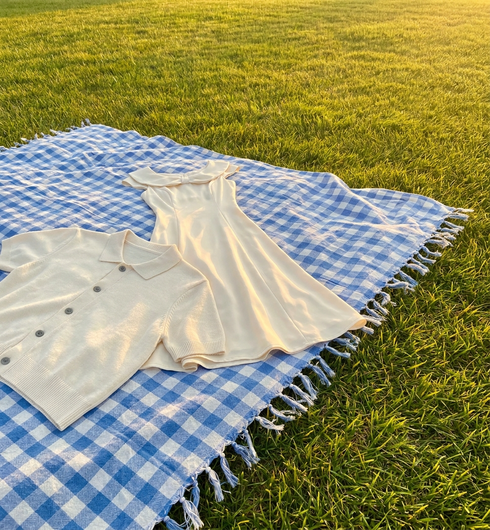 Summer Beige Look Set